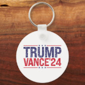 Trump Vance 2024 Sleutelhanger (Achterkant)