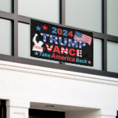 TRUMP VANCE 2024 SPANDOEK (Buitenkant Gebouw)