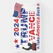 TRUMP VANCE 2024 SPANDOEK (Verticaal)