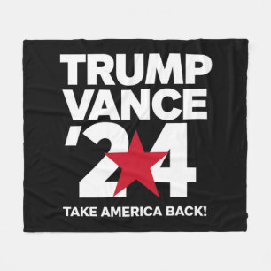Trump Vance 2024 Stem Trump 2024 Verkiezing Fleece Deken
