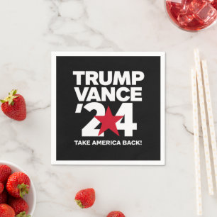 Trump Vance 2024 Stem Trump 2024 Verkiezing Servet