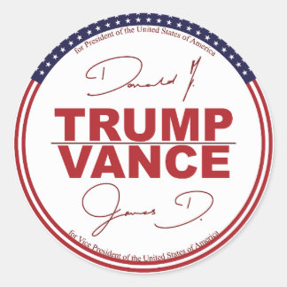 Trump - Vance 2024 stickers