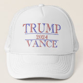 Trump Vance 2024 Trucker Pet (Voorkant)