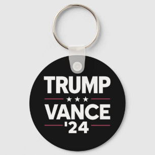 Trump Vance 2024 Voor President Vicepresident VS V Sleutelhanger