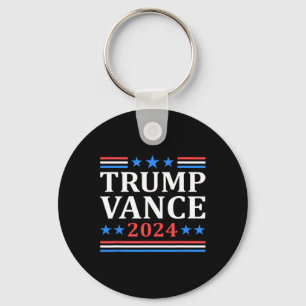 Trump Vance 2024 voor President VP USA Election Pa Sleutelhanger
