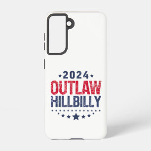 Trump Vance 2024 Vrijbuiter Heuvelmens VS Vlag Samsung Galaxy Hoesje