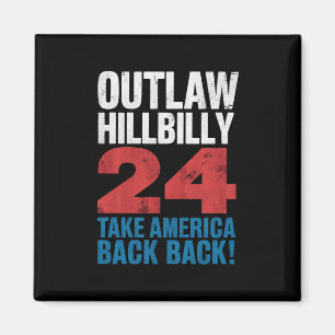 Trump Vance 2024 Vrijbuiter Hillbilly Amerikaanse  Magneet