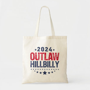 Trump Vance 2024 Vrijbuiter Hillbilly Amerikaanse  Tote Bag
