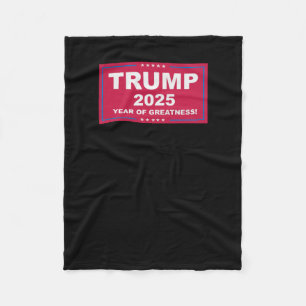 Trump Vance 2025 Jaar van de Grootsheid Fleece Deken
