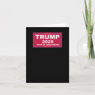 Trump Vance 2025 Jaar van de Grootsheid Kaart
