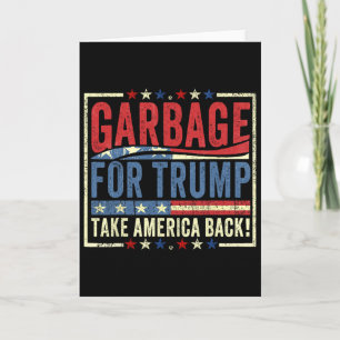 Trump Vance 2025 Trots Op Afval Presidentieel Kaart