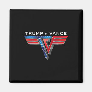 Trump Vance Amerika Trump We Won Wins Inauguratie Magneet