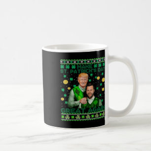 Trump Vance Brothers Funny St Patricks Day Ugly SW Koffiemok
