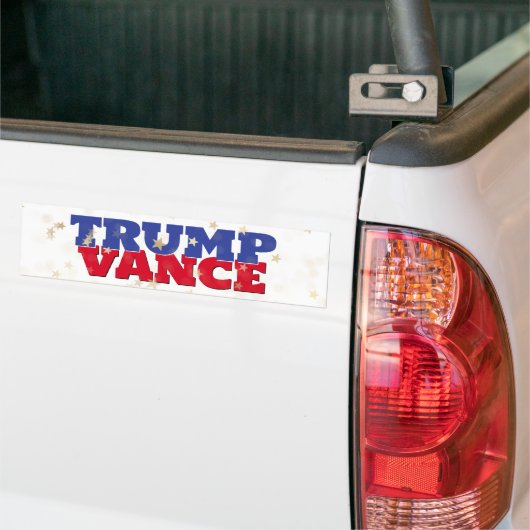 TRUMP & VANCE BUMPERSTICKER (Op Truck)