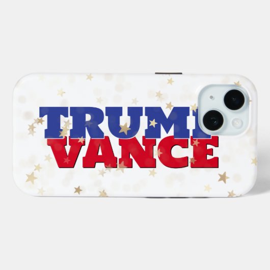 TRUMP & VANCE Case-Mate iPhone CASE (Achterkant (horizontaal))