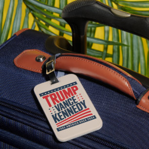 Trump Vance Kennedy Breng Amerika Terug 2024 Bagagelabel