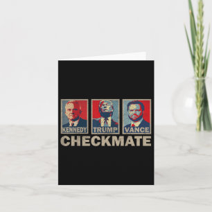 Trump Vance Kennedy Checkmate 2024 Verkiezingsrepu Kaart