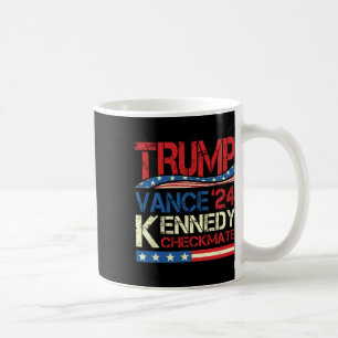 Trump Vance Kennedy Checkmate 2025 Verkiezing Repu Koffiemok