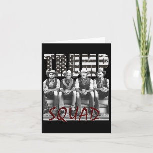 Trump Vance Kennedy Elon Squad Kaart
