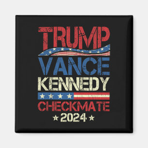 Trump Vance Kennedy Schaakmat Verkiezing Republike Magneet