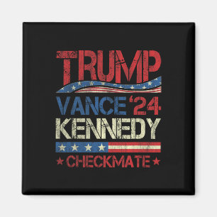 Trump Vance Kennedy Schaakmat Verkiezing Republike Magneet