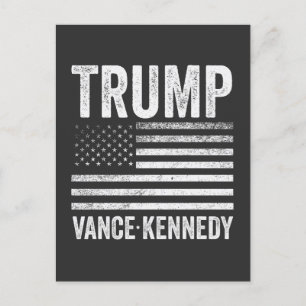 Trump Vance Kennedy Verkiezingen 2024 Amerikaanse Briefkaart
