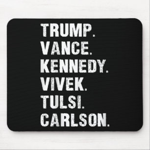Trump Vance Kennedy Vivek Tulsi Carlson Muismat