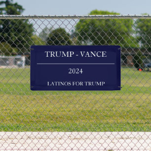 Trump Vance maken Amerika weer groot banner