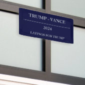 Trump Vance maken Amerika weer groot banner (Buitenkant Gebouw)