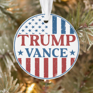 Trump Vance Ornament
