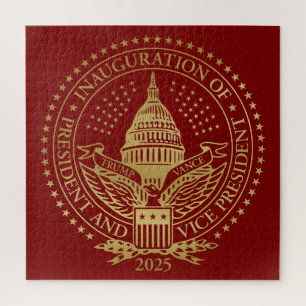 Trump Vance President Inaugurale Logo Inauguratie Legpuzzel