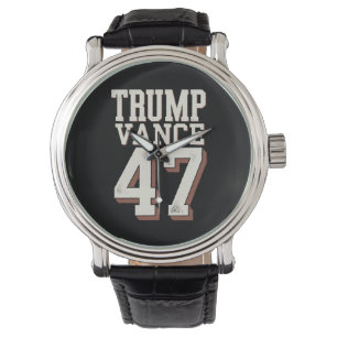 Trump Vance President Vintage Trump Wint Horloge