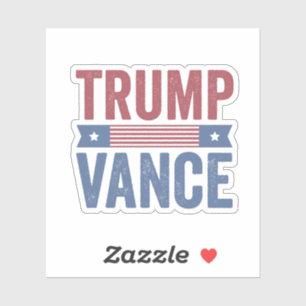 Trump Vance Republikeins Amerikaans Verkiezingsges Sticker