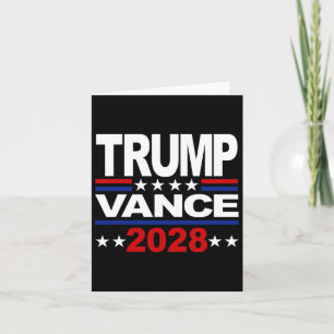 Trump Vance Republikeins President voor de derde t Kaart
