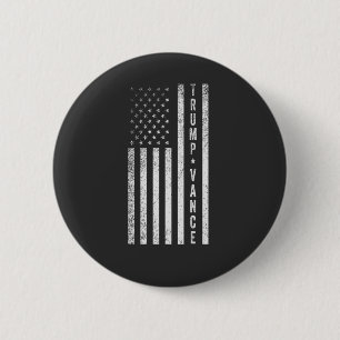 Trump Vance Republikeinse Amerikaanse Verkiezingss Ronde Button 5,7 Cm
