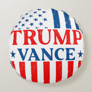 Trump Vance Rond Kussen