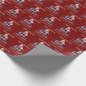 Trump Vance Santa Hat maakt kerst weer geweldig Cadeaupapier (Hoek)