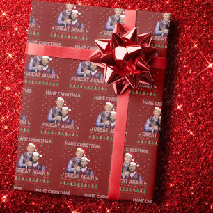 Trump Vance Santa Hat maakt kerst weer geweldig Cadeaupapier