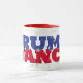 TRUMP & VANCE Tekst op Sterren Mok (Midden)