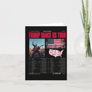 Trump Vance US Tour Kaart