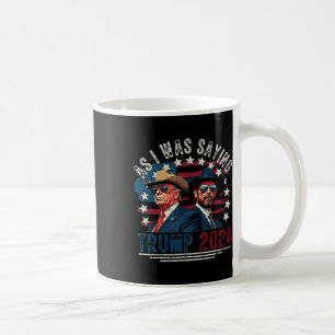 Trump Vance Vintage Trump 2025 Terwijl Ik Aan Het Koffiemok