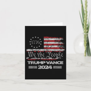 Trump Vance We The People 47e President Trump heef Kaart