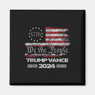Trump Vance We The People 47e President Trump heef Magneet