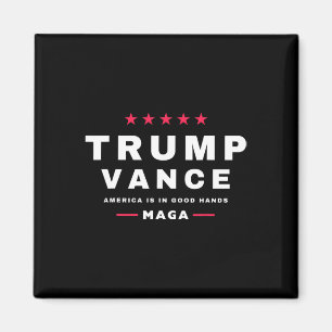 Trump Vance We Won Inauguratie Dag 47e President Magneet