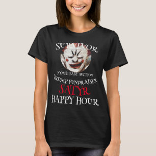 TRUMP VEILING FONDSENWERVING MET BUFFET HAPPY HOUR T-SHIRT