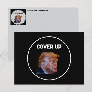 Trump Verdoezingsansichtkaart Briefkaart
