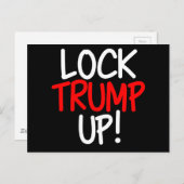 Trump vergrendelen briefkaart (Voorkant / Achterkant)