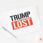 Trump Verliest Rechthoekige Sticker (Envelop)