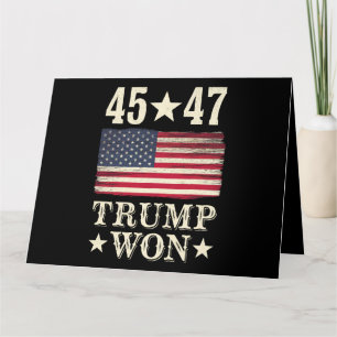 Trump veroverde in 2024 de 45 47ste President Amer Kaart