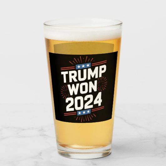 Trump veroverde in 2024 President 47e van het Witt Glas (Voorkant gevuld)